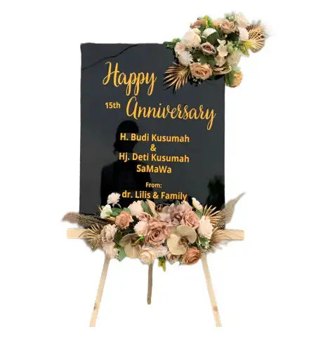 Papan Bunga Akrilik Brojol